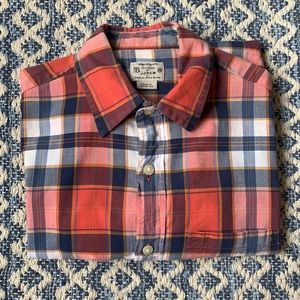 Jcrew plaid collar shirt